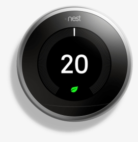 Nest Learning Thermostat - Circle, HD Png Download, Free Download