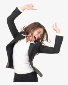 Happy Business Woman Png, Transparent Png, Free Download