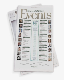 Barnes And Noble Newspaper - Flyer, HD Png Download, Free Download