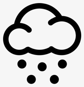 Thunderstorms With Hail - Freezing Rain Icon, HD Png Download, Free Download