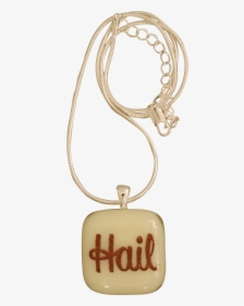 University Of Michigan Hail Michigan Glass Necklace"  - Keychain, HD Png Download, Free Download