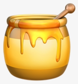 Apple And Banner Library Transparent Background - Honey Emoji Png, Png Download, Free Download