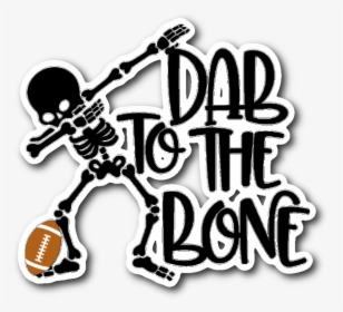 Vinyl Stickers For School Notebooks Kids Teens Funny - Dabbing Skeleton