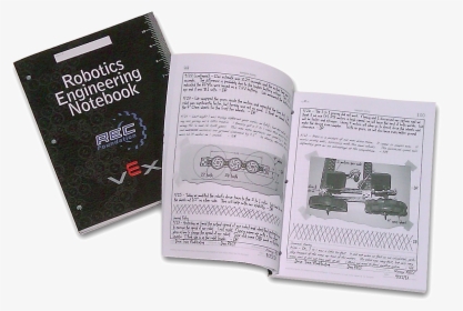 Vex Robotics Engineering Notebook - Vex Notebook, HD Png Download, Free Download