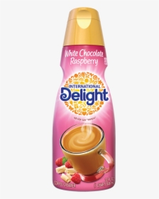 White Chocolate Raspberry Flavored Coffee Creamer - International Delight Vanilla Creamer, HD Png Download, Free Download