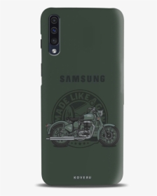 Royal Enfield Cover Case For Samsung Galaxy A50 - Smartphone, HD Png Download, Free Download