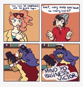 Mind Yo Business Victor - Cartoon, HD Png Download, Free Download