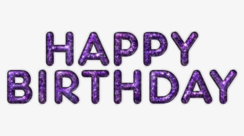 Happy Birthday Mauve Letters - Png Happy Birthday Name, Transparent Png, Free Download