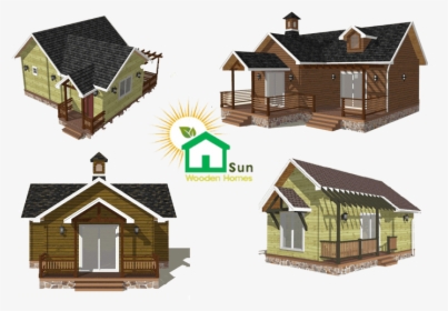 Wooden Cottages Hotel And Resort - House, HD Png Download, Free Download