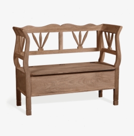 Wooden Sofa - Bench, HD Png Download, Free Download