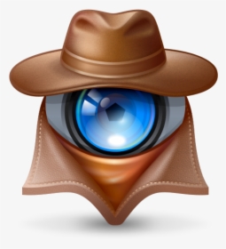 Mac App Store Spy Cam Refrigerator Top View Drawing - Spy Camera Icon, HD Png Download, Free Download