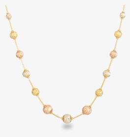22ct Gold Sparkle Necklace - Necklace, HD Png Download, Free Download