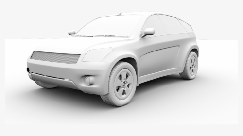 Transparent 3d Car Png - Car 3d Model Png, Png Download, Free Download