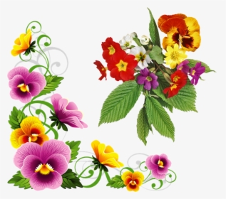 Islam, Floral Wreath, Floral Crown, Garlands, Flower - Border Flowers Png Hd, Transparent Png, Free Download