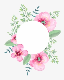 Flower Garland Wedding Wreath Garlands Design Invitation - Rosa Glauca, HD Png Download, Free Download