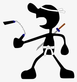 Game And Watch Clip Arts - Japanese Martial Art Fighter, HD Png Download, Free Download