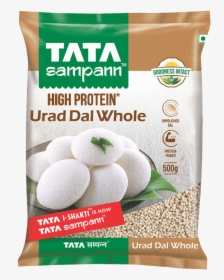 Urad Dal Whole - Tata Sampann Moong Dal 500g, HD Png Download, Free Download