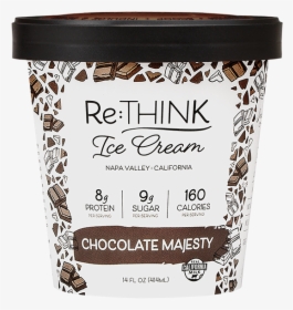 Chocolate Majesty Front Hr - Rethink Ice Cream, HD Png Download, Free Download