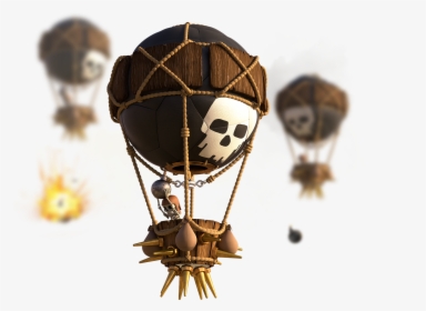 Clip Art Balloon Coc - Clash Of Clans Balloon Png, Transparent Png, Free Download