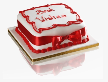 Red Velvet Square Birthday Cake, Hd Png Download , - Classic Square Cake, Transparent Png, Free Download