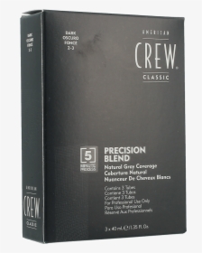 American Crew Precision Blend Hair Colour For Men Kit - Box, HD Png Download, Free Download