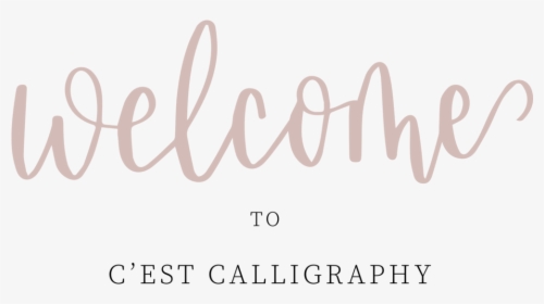 Transparent Welcome Png Images - Calligraphy, Png Download, Free Download