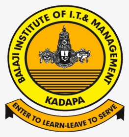 Logo - Balaji Institute Of It And Management Kadapa, HD Png Download, Free Download