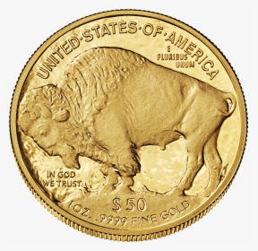 Buffalo $50 Reverse - American Buffalo Gold Coin, HD Png Download, Free Download