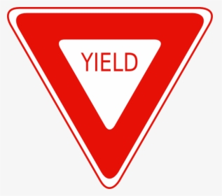Download Confronting - Yield Sign Clip Art Free, HD Png Download, Free Download