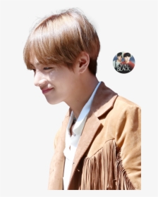 Hair,cool,outerwear,hair Coloring,bowl Cut,child Model,surfer - Taehyung Png Png, Transparent Png, Free Download
