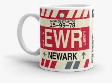 Ewr Newark Airport Code Coffee Mug - Boston Coffee Mug, HD Png Download, Free Download