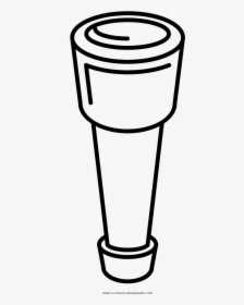 Spyglass Coloring Page - Sketch, HD Png Download, Free Download