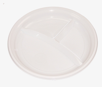 Depa® Plate, Round, 3 Compartments , Ps, Ø220mm, White - Plate, HD Png Download, Free Download