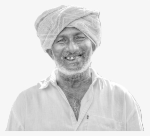 Indian Farmer Smiling Png, Transparent Png, Free Download