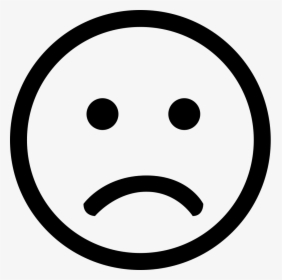 Sad Smiley Icon Png Clipart , Png Download - Smile Icon, Transparent Png, Free Download