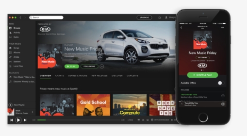 Spotify Sponsored Playlists, HD Png Download, Free Download