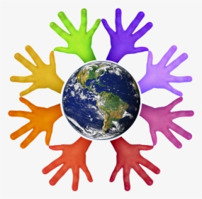 Volunteers, Hands, Help, Voluntary, Wrap, Protect - Earth, HD Png Download, Free Download