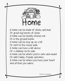 Essay On Home Sweet Home - My Sweet Home Essay, HD Png Download, Free Download