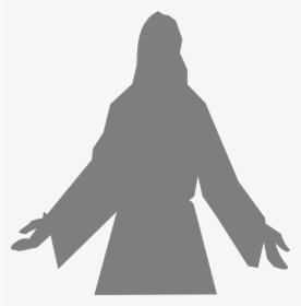 Silhouette Prophet Clip Art - Jesus Silhouette Transparent Background, HD Png Download, Free Download