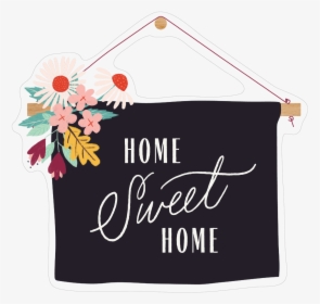 Home Sweet Home Board Print & Cut File - Calligraphy, HD Png Download, Free Download