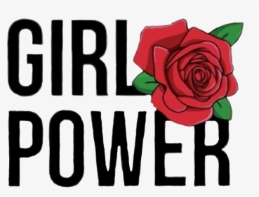 #girl #power #tumblr #sticker #girls #rose #roses #red - Stickers Tumblr Girl Power, HD Png Download, Free Download