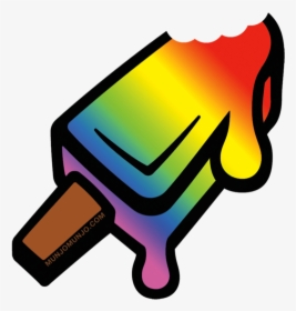 Paleta Rainbow Sticker, HD Png Download, Free Download