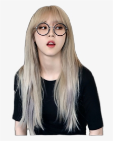 Mamamoo Moonbyul , Png Download - Solar Mamamoo With Glasses, Transparent Png, Free Download