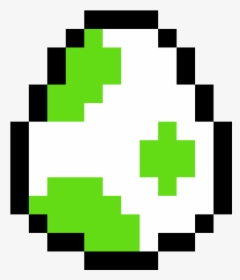 Pixel Yoshi Egg, HD Png Download, Free Download