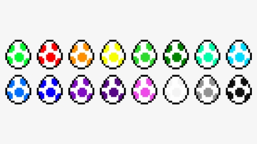 Yoshi Egg Different Colors, HD Png Download, Free Download