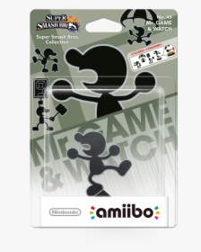 Mr Game And Watch Amiibo Box, HD Png Download, Free Download