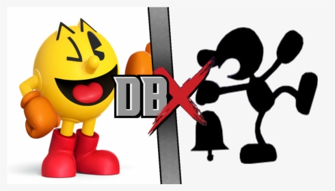 Pac-man Vs Mr Game Watch - Mr Game And Watch Evolution, HD Png Download, Free Download