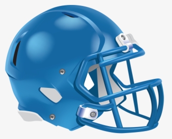 Blue Helmet Football Nfl Bowl Rams Angeles Clipart - Football Helmet Blue Transparent, HD Png Download, Free Download