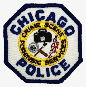 Chicago Police 3″ Shoulder Patch - Chicago Police Forensics, HD Png Download, Free Download