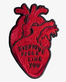 #patch #heart #patches #hearts #aesthetic #freetoedit - Embroidered Patch Png, Transparent Png, Free Download